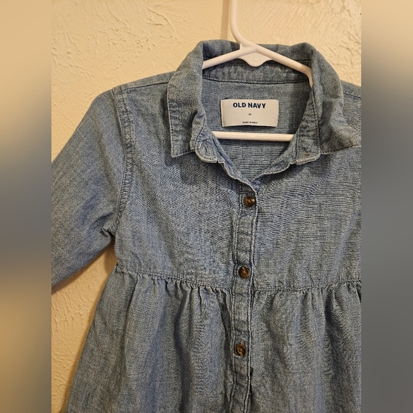 Old Navy Toddler Denim Dress - Picture 2 of 3